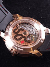 Load image into Gallery viewer, Lucky Harvey整點自嗚蛇動偶自動機械錶(限量版)