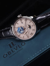 將圖片載入圖庫檢視器 Oblvlo多功能自動機械錶