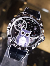 將圖片載入圖庫檢視器 Lucky Harvey貓頭鷹