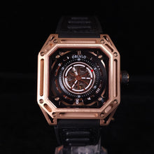 將圖片載入圖庫檢視器 Oblvlo方型自動機械錶
