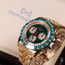 將圖片載入圖庫檢視器 香港品牌infinitie導柱輪計時自動機械錶
