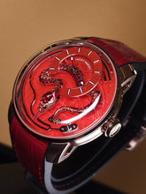 Load image into Gallery viewer, Lucky Harvey整點自嗚蛇動偶自動機械錶(限量版)