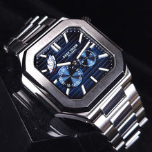 將圖片載入圖庫檢視器 Reef Tiger方型自動機械錶