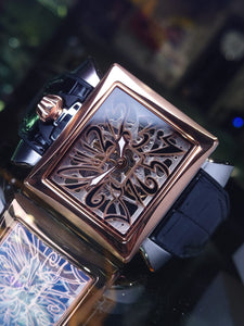 GaGa MILANO - Napoleone 方形機械錶