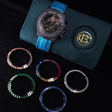 將圖片載入圖庫檢視器 Cebrodz夜光碳纖導柱輪機械錶