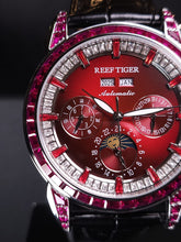 將圖片載入圖庫檢視器 Reef Tiger多功能自動機械錶