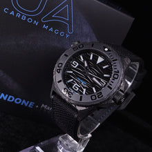 將圖片載入圖庫檢視器 Undone X Manta Trust碳纖自動機械錶