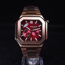 將圖片載入圖庫檢視器 Reef Tiger方型自動機械錶