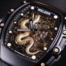 將圖片載入圖庫檢視器 Welder酒桶系列自動機械錶