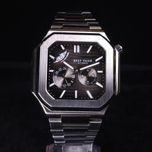 將圖片載入圖庫檢視器 Reef Tiger方型自動機械錶