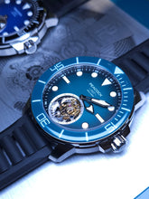 將圖片載入圖庫檢視器 全新Peacock孔雀陀飛輪腕錶