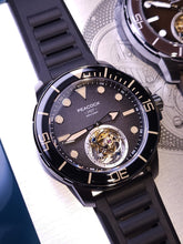 將圖片載入圖庫檢視器 全新Peacock孔雀陀飛輪腕錶