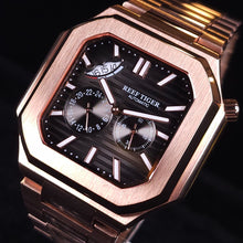 將圖片載入圖庫檢視器 Reef Tiger方型自動機械錶