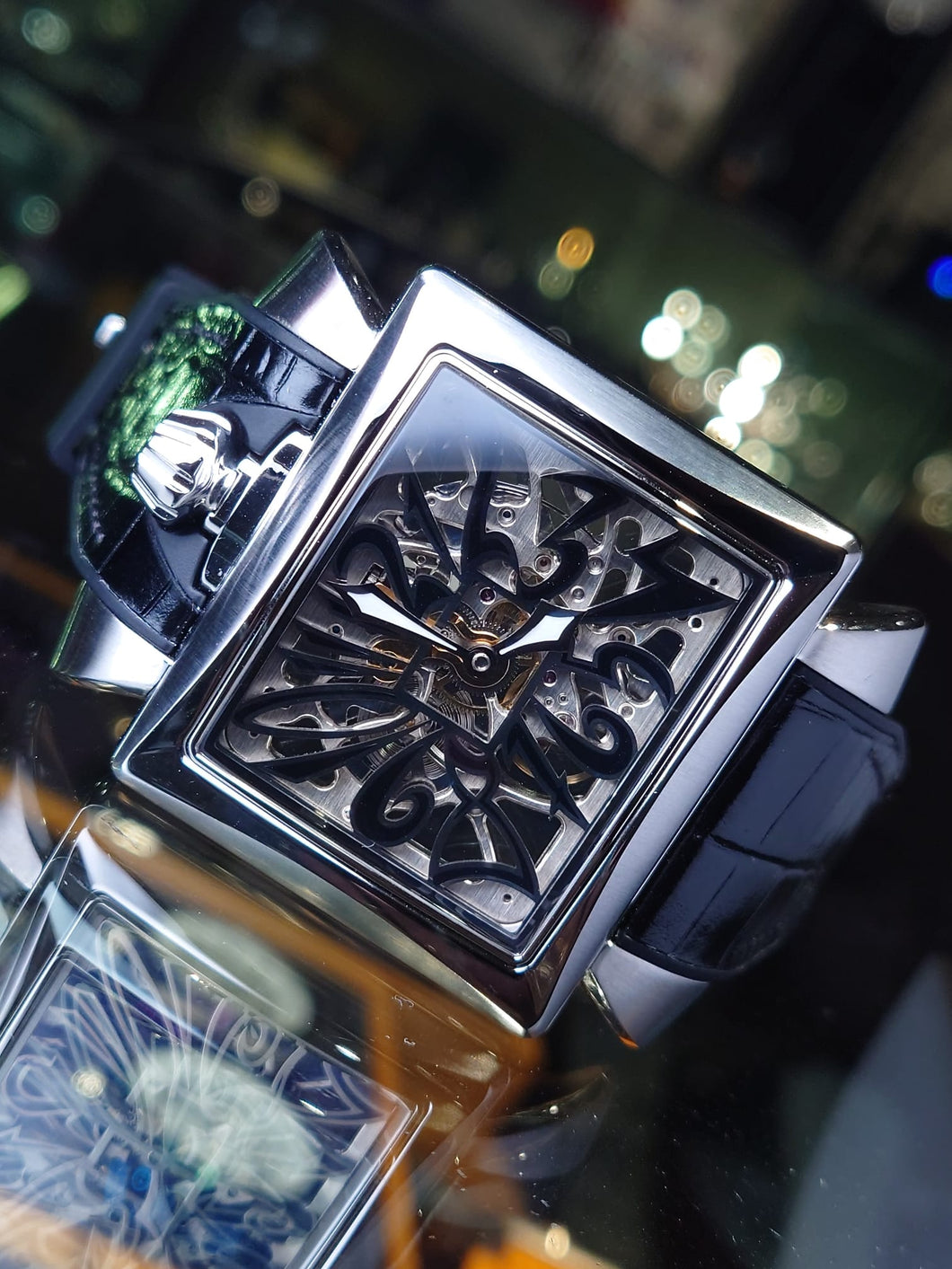 GaGa MILANO - Napoleone 方形機械錶