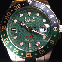 Load image into Gallery viewer, Arbutus最新GMT自動機械錶
