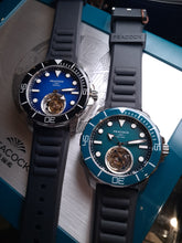 將圖片載入圖庫檢視器 全新Peacock孔雀陀飛輪腕錶