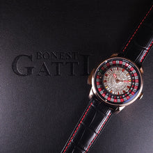 將圖片載入圖庫檢視器 Bonest Gatti輪盤機械錶