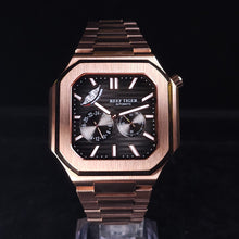 將圖片載入圖庫檢視器 Reef Tiger方型自動機械錶