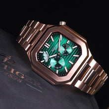 將圖片載入圖庫檢視器 Reef Tiger方型自動機械錶