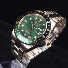 Load image into Gallery viewer, Arbutus最新GMT自動機械錶