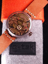 Load image into Gallery viewer, A-tek藍寶石水晶殼自動機械錶