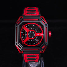 將圖片載入圖庫檢視器 Oblvlo方型自動機械錶