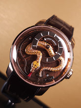 Load image into Gallery viewer, Lucky Harvey整點自嗚蛇動偶自動機械錶(限量版)
