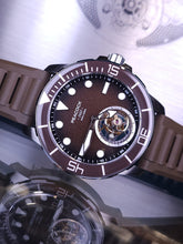 將圖片載入圖庫檢視器 全新Peacock孔雀陀飛輪腕錶