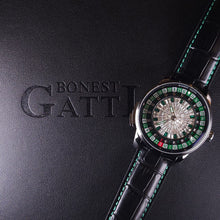 將圖片載入圖庫檢視器 Bonest Gatti輪盤機械錶