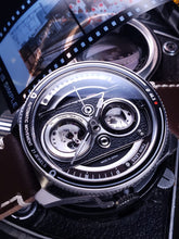 將圖片載入圖庫檢視器 TACS 雙鏡頭古董相機錶