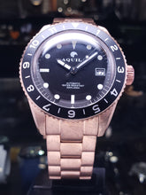 將圖片載入圖庫檢視器 Aquila全青銅自動機械錶
