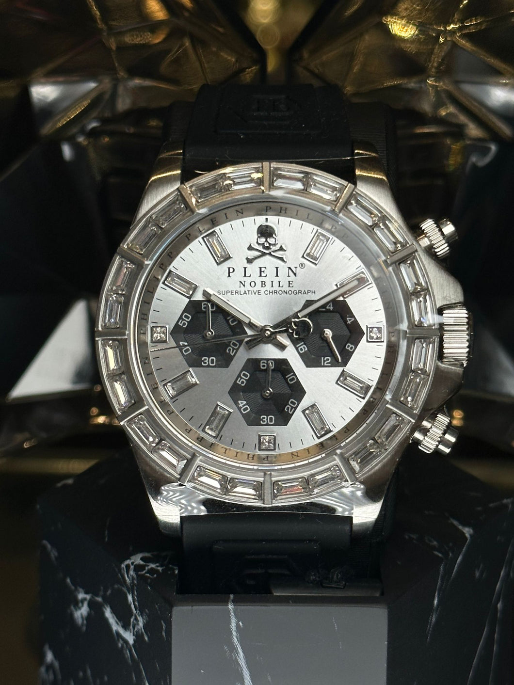 奢侈品牌Philipp Plein計時石英錶