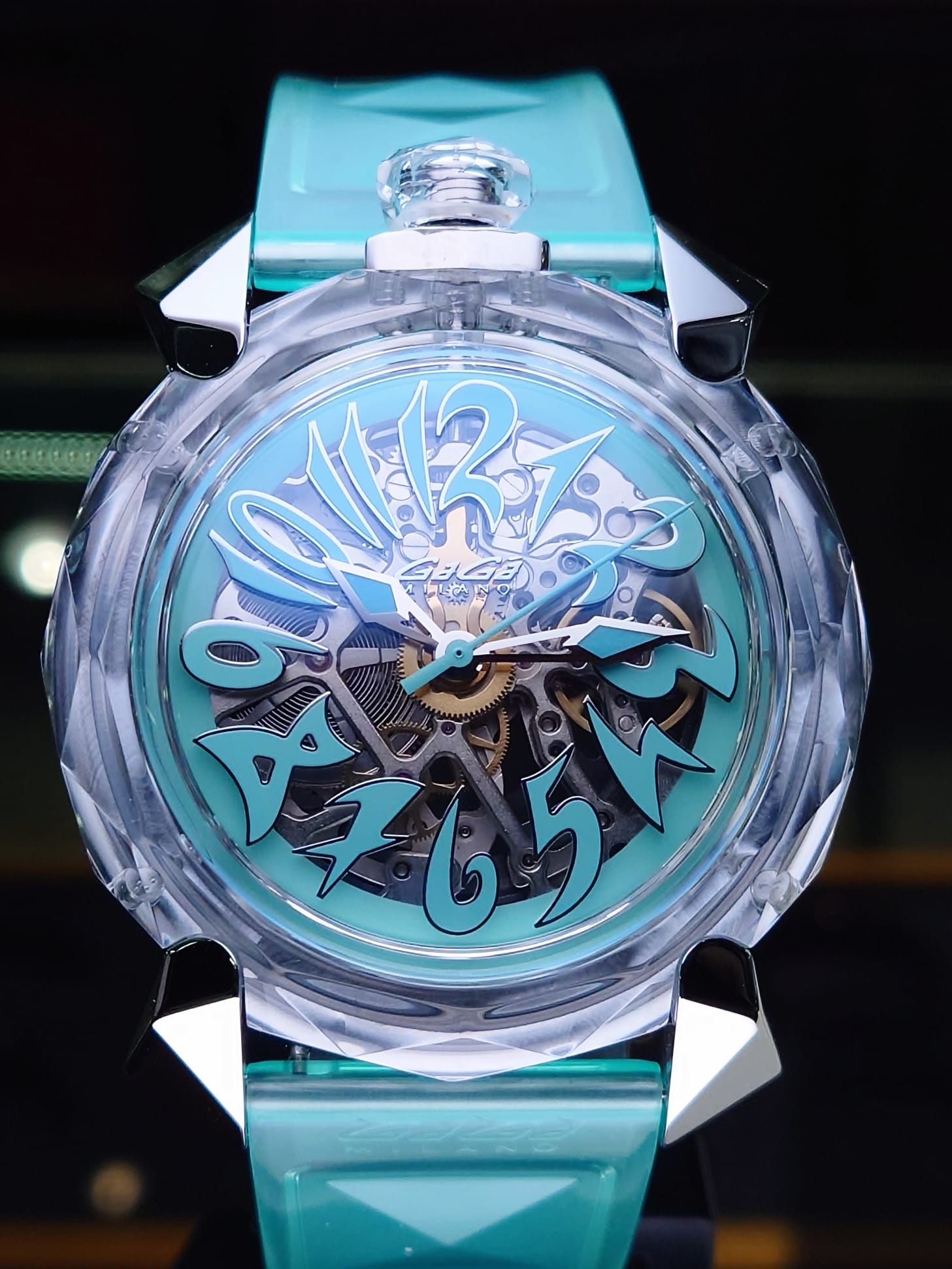 意大利GaGa Milano 水晶錶– AUTOSHOPHK