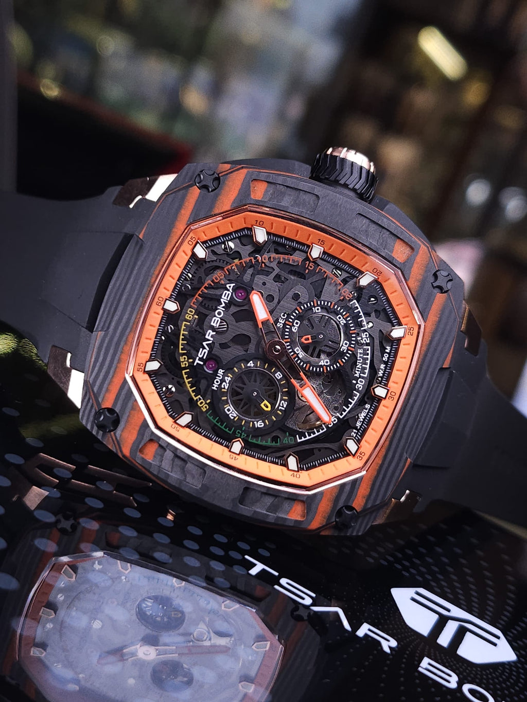 TSAR BOMBA DARK MATTER TB8601-BOX-SET 自動機械錶