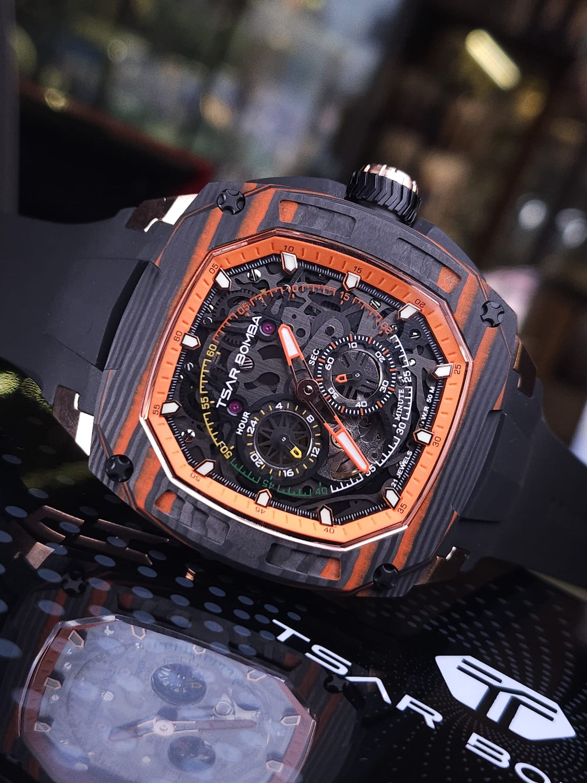 TSAR BOMBA DARK MATTER TB8601-BOX-SET 自動機械錶
