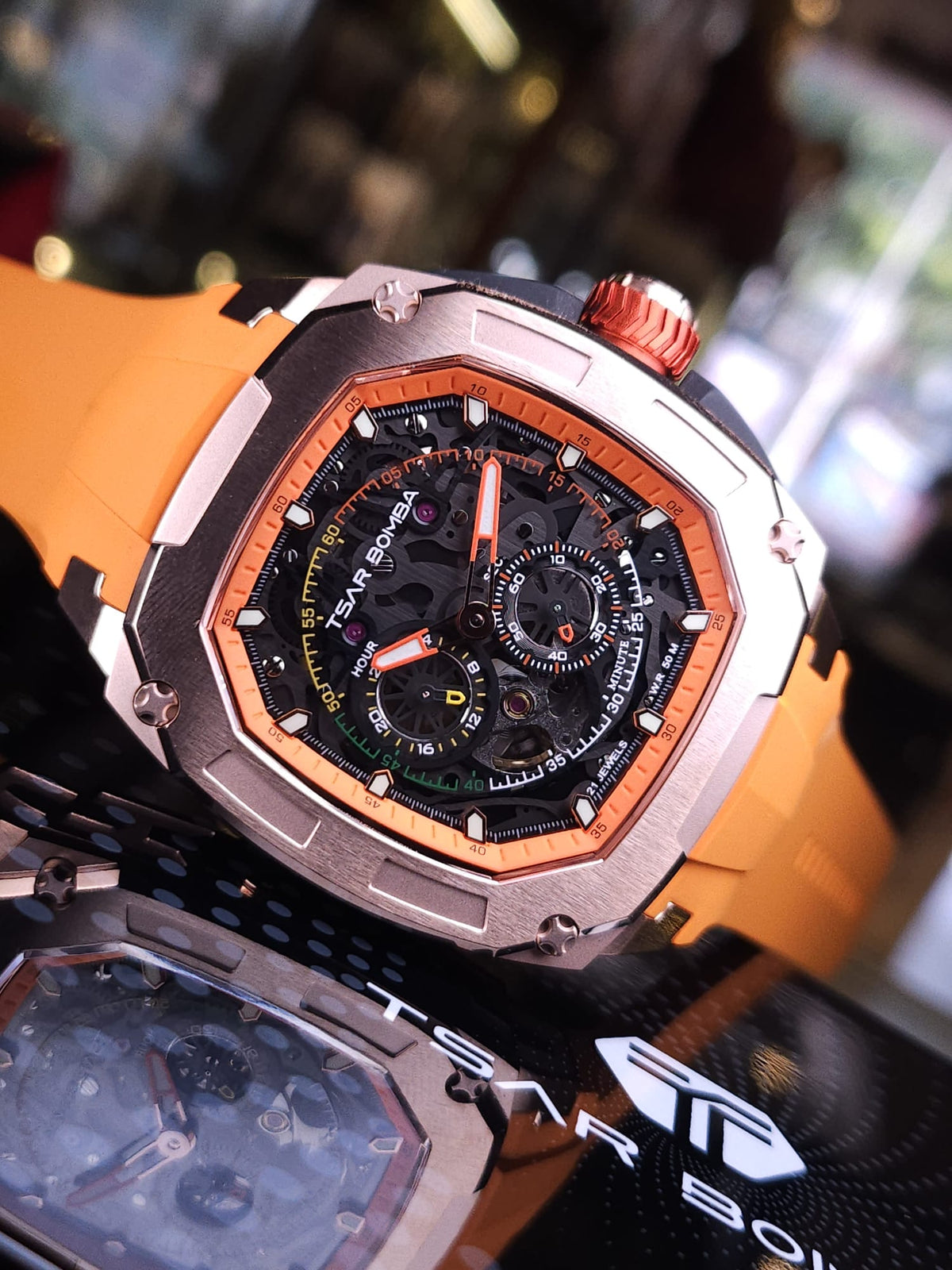 TSAR BOMBA DARK MATTER TB8601-BOX-SET 自動機械錶