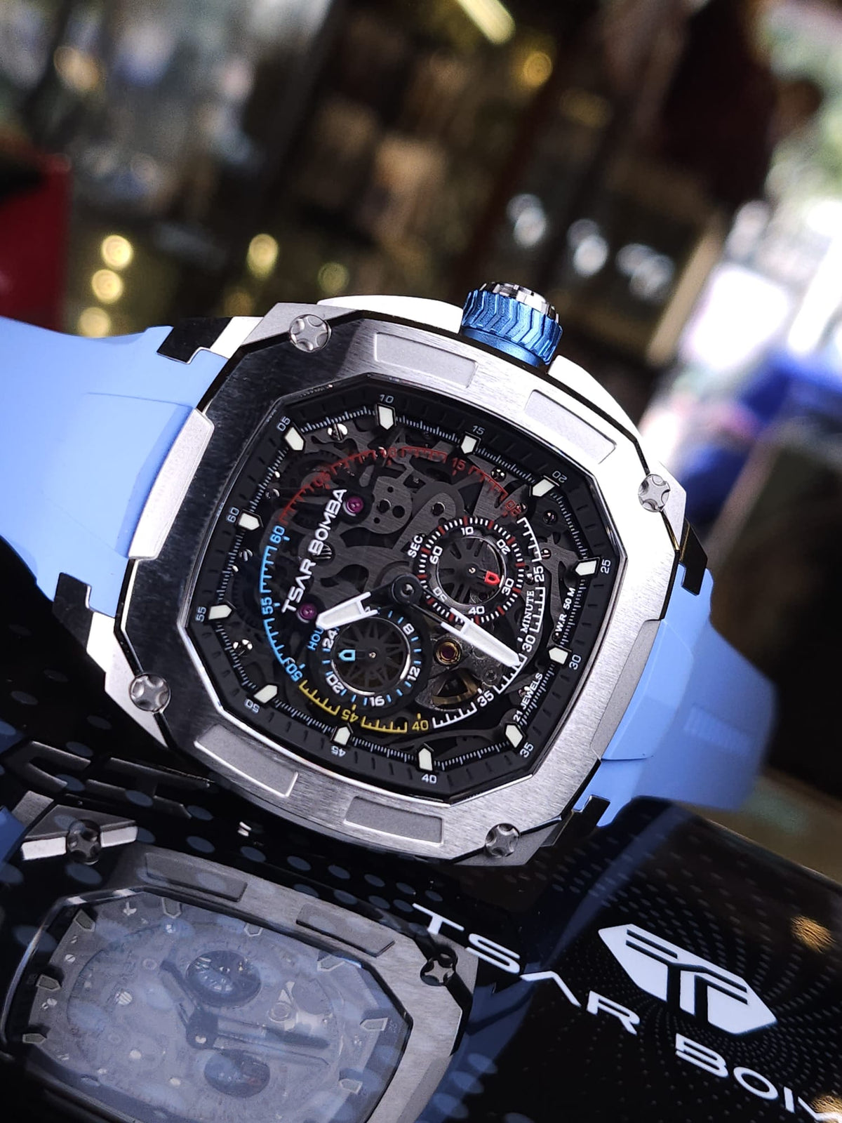 TSAR BOMBA DARK MATTER TB8601-BOX-SET 自動機械錶