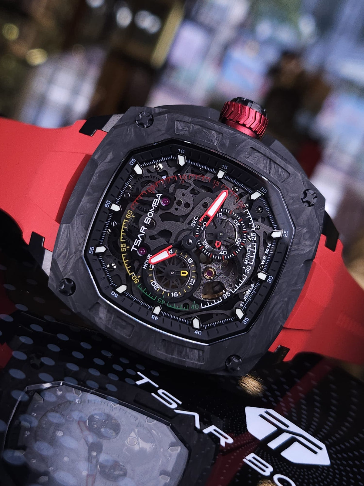 TSAR BOMBA DARK MATTER TB8601-BOX-SET 自動機械錶