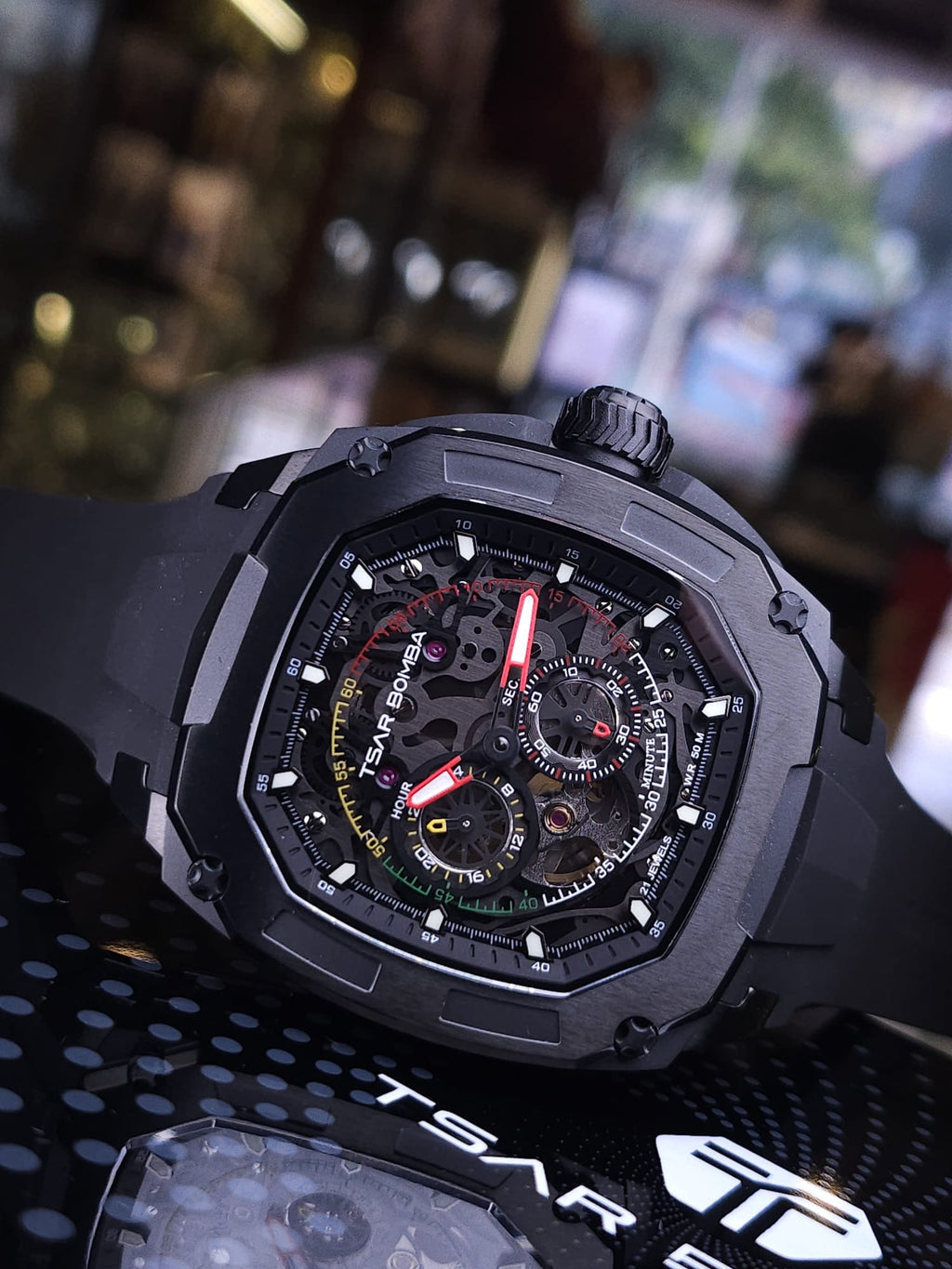 TSAR BOMBA DARK MATTER TB8601-BOX-SET 自動機械錶