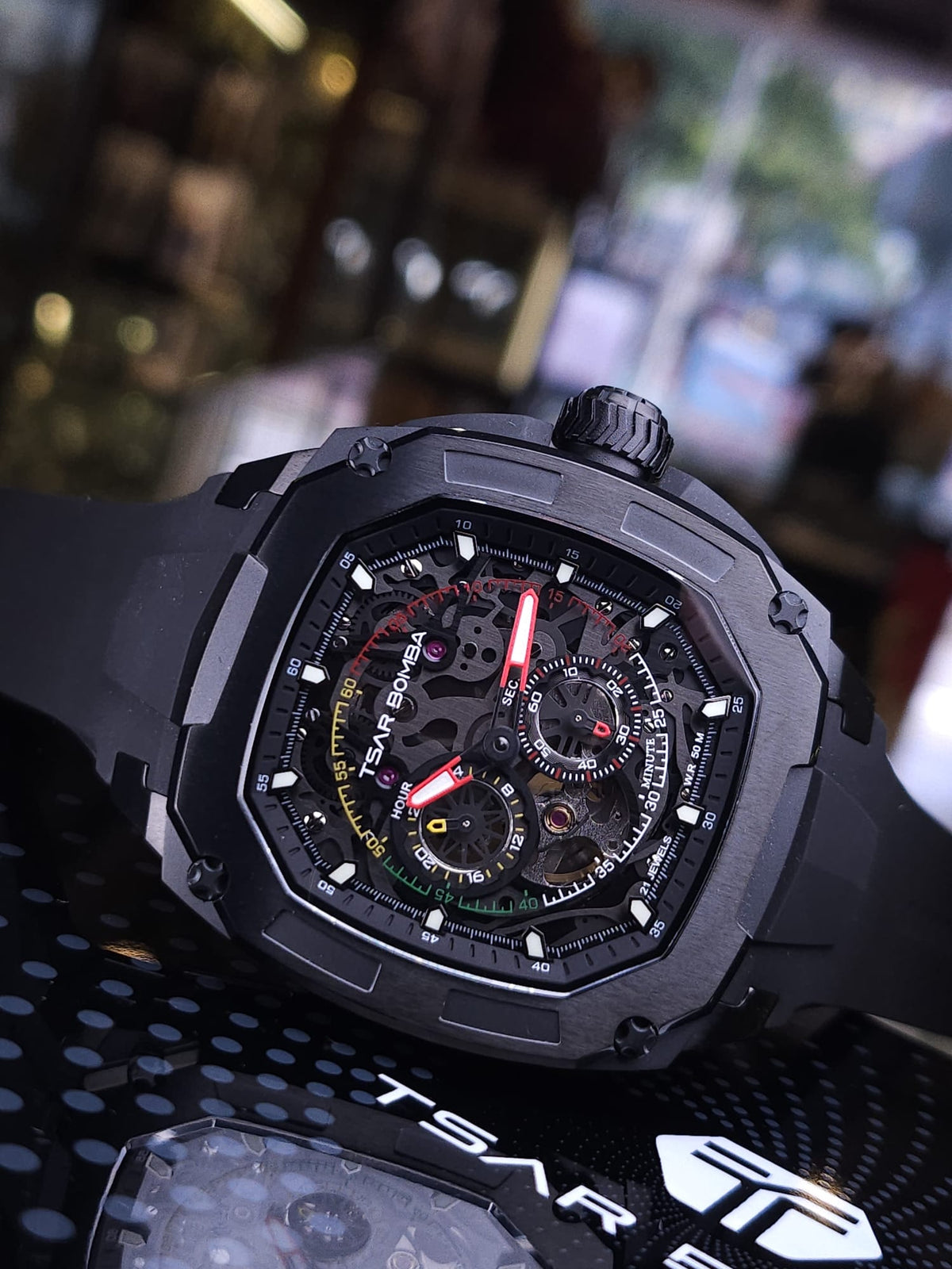 TSAR BOMBA DARK MATTER TB8601-BOX-SET 自動機械錶