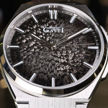 將圖片載入圖庫檢視器 Bonest Gatti冰裂錶面設計自動機械錶
