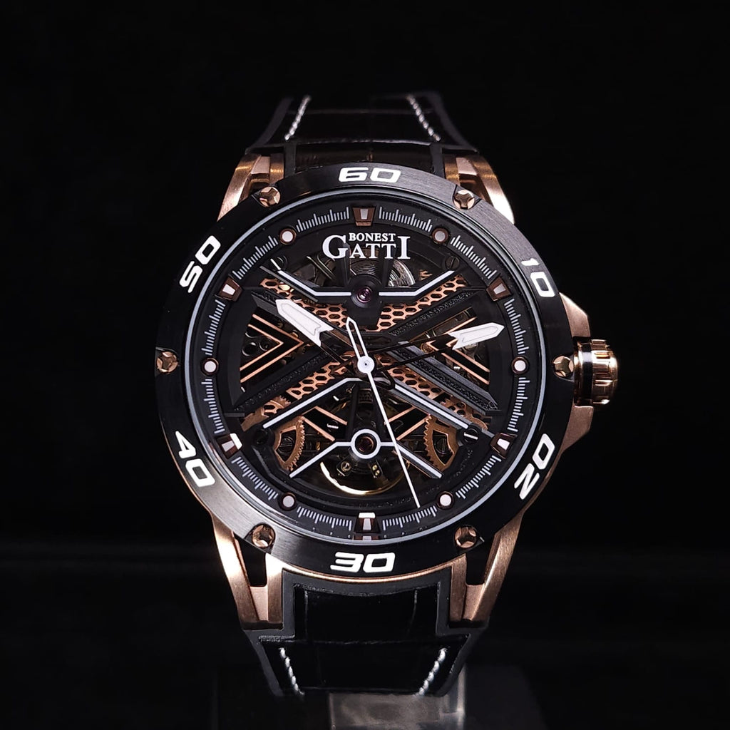 Bonest Gatti BG4601 透視自動機械錶