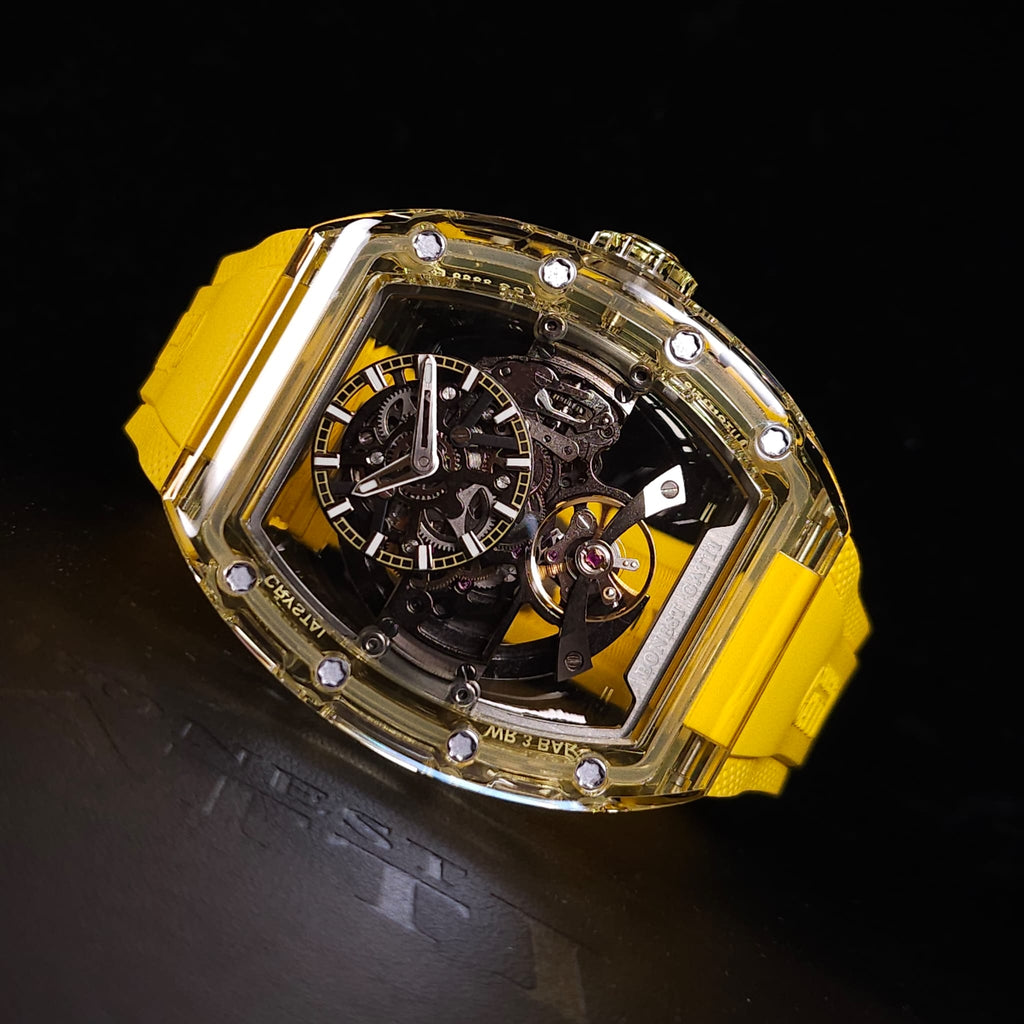 Bonest Gatti BG6005 k9水晶殼機械錶