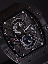 Load image into Gallery viewer, Bonest Gatti夜光碳纖多功能自動機械錶
