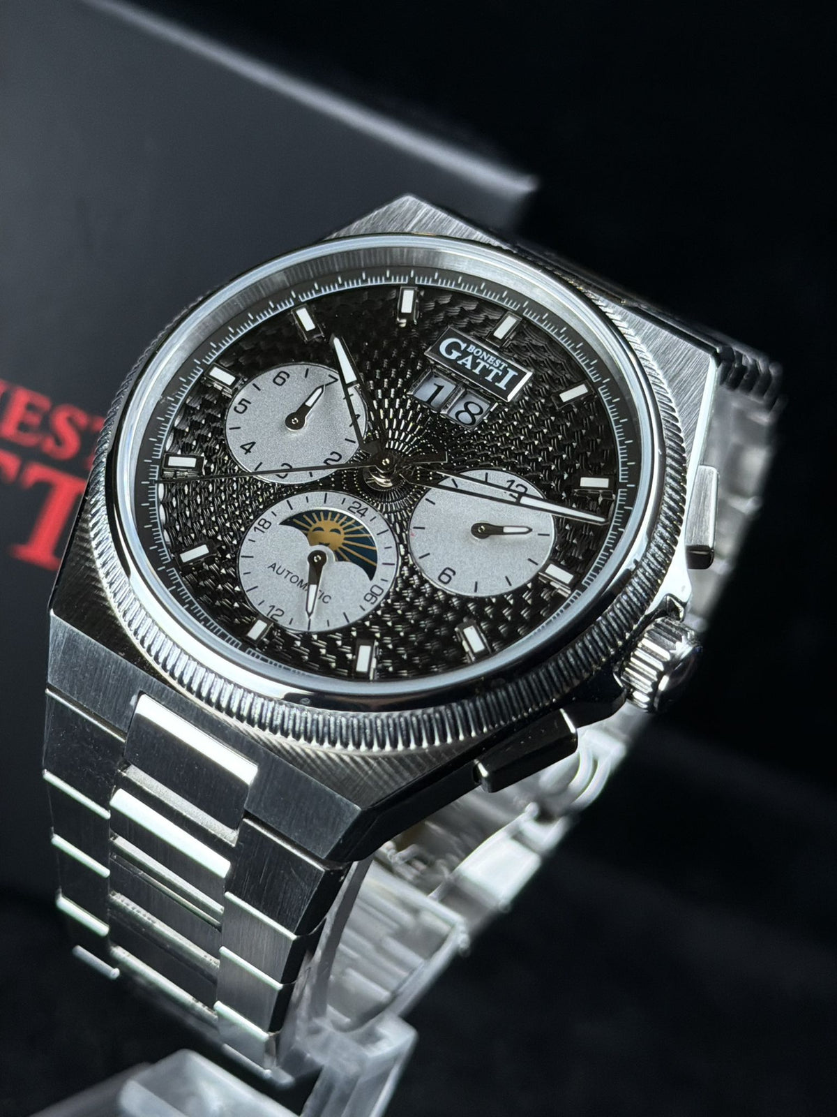 Bonest Gatti BG8006 多功能自動機械錶