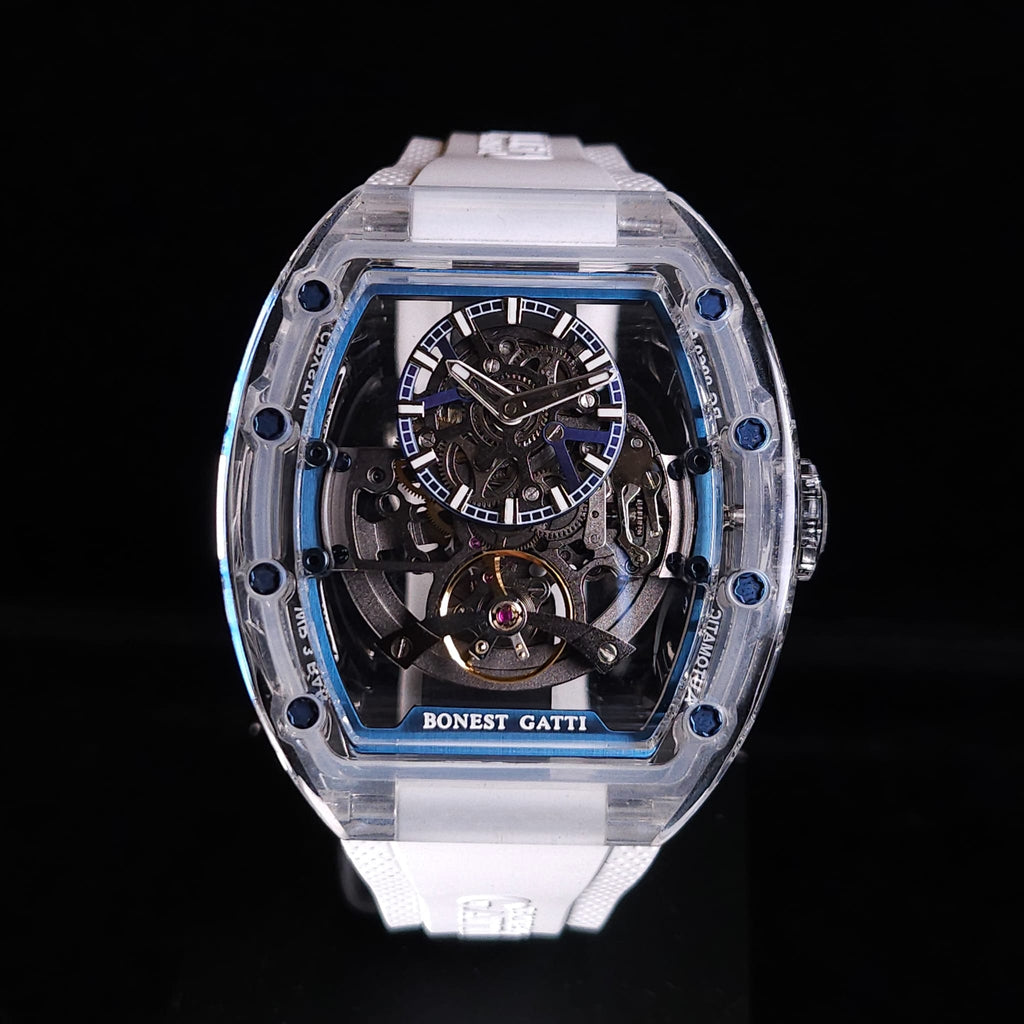 Bonest Gatti BG6005 k9水晶殼機械錶