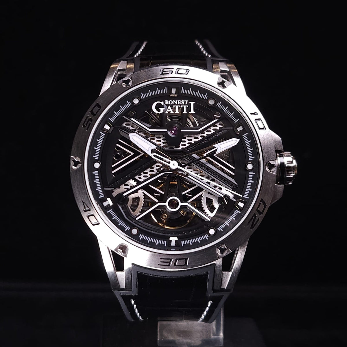 Bonest Gatti BG4601 透視自動機械錶