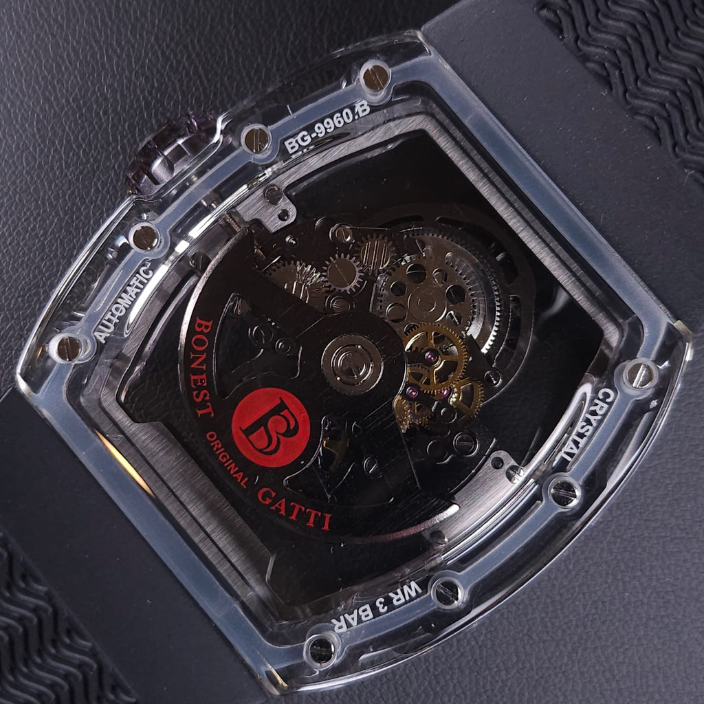 Bonest Gatti BG6005 k9水晶殼機械錶
