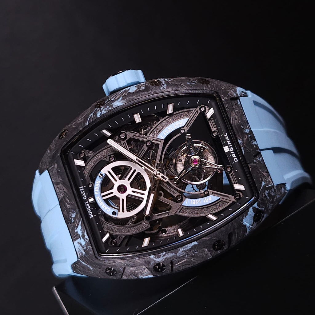 Bonest gatti BG7003 碳纖酒桶型陀飛輪