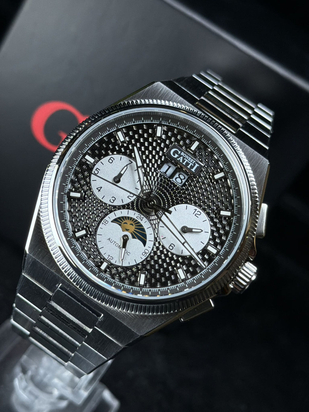 Bonest Gatti BG8006 多功能自動機械錶